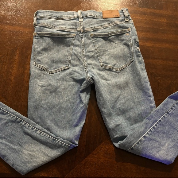 Madewell 9” Mid Rise Skinny Crop Jeans- size 27 - Picture 6 of 8
